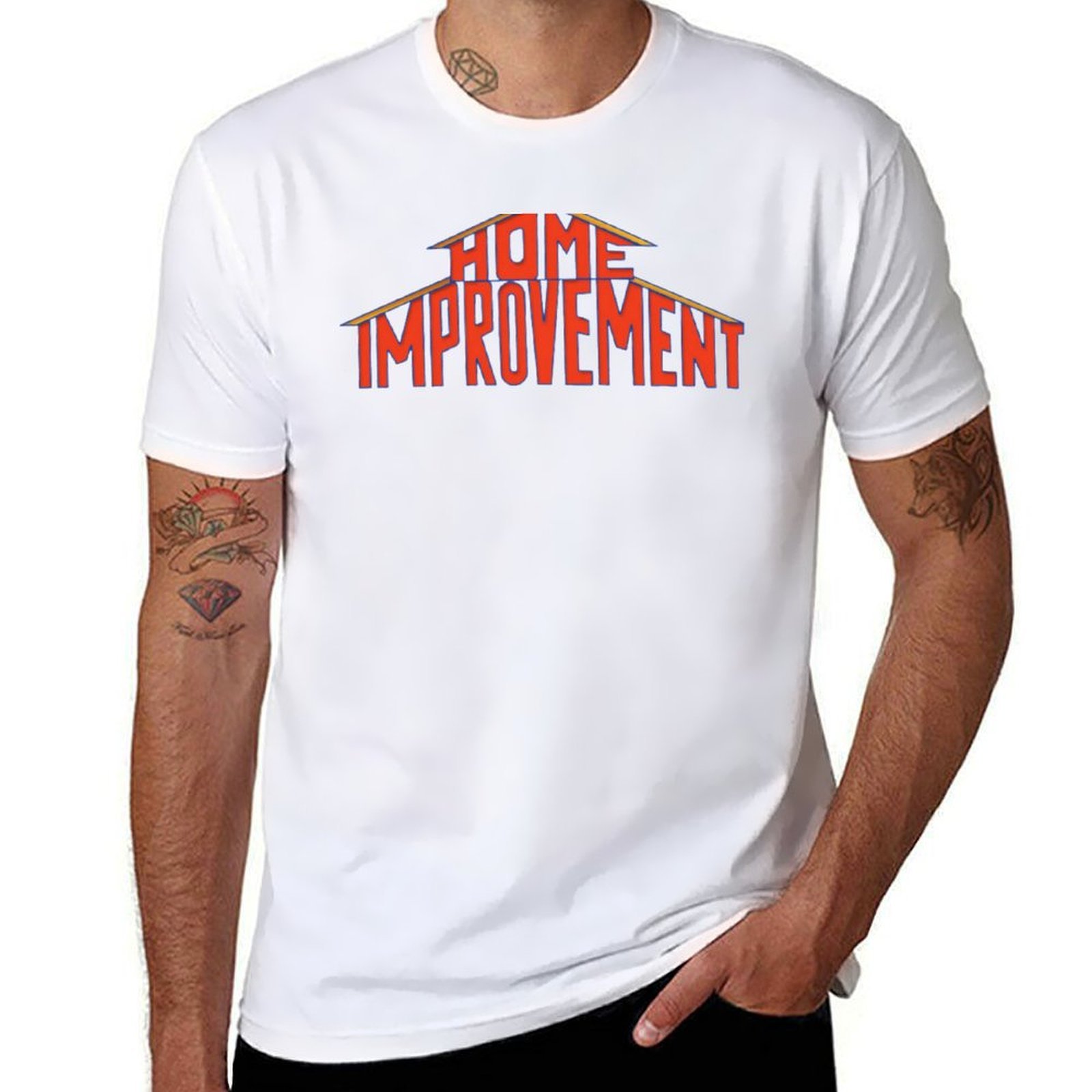 Home Improvement Logo Design - Logo do majsterkowania, koszulka z lat