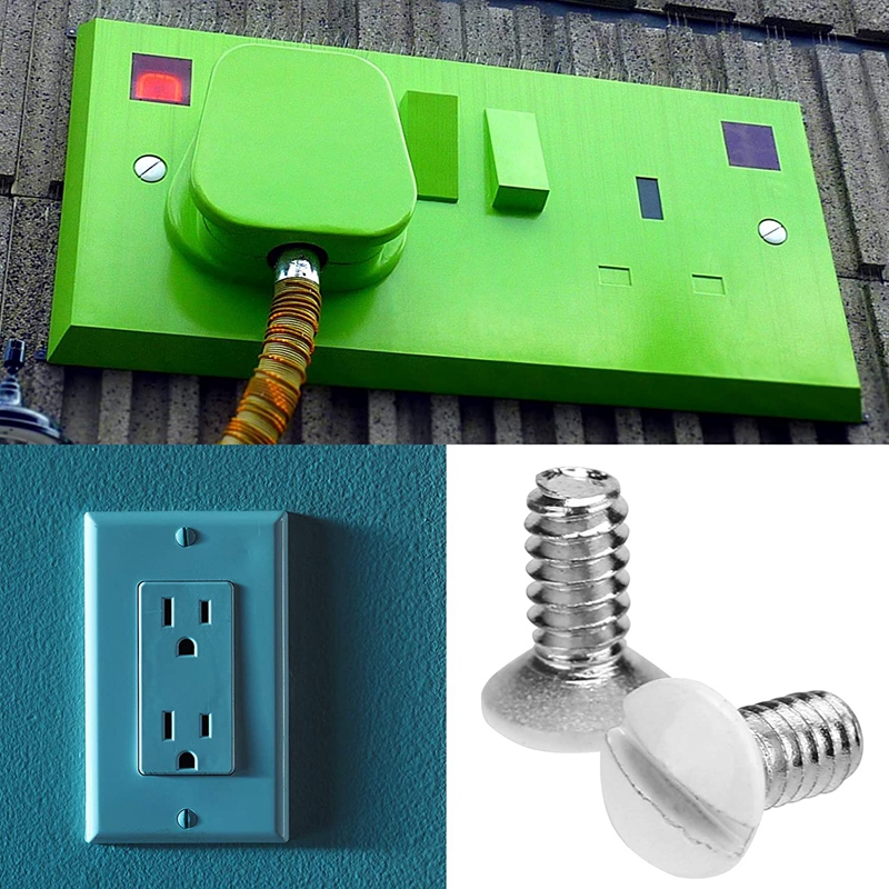 240 szt. śrub do płyt ściennyc – Electrical Outlet Cover recenzja i cena